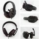 thumbnail image 5 of Reemplazo para PS4 / Computadora 3.5 mm Auriculares con micrófono con cable rojo negro grande Auriculares para juegos Inevent PJ6960-00, 5 of 6