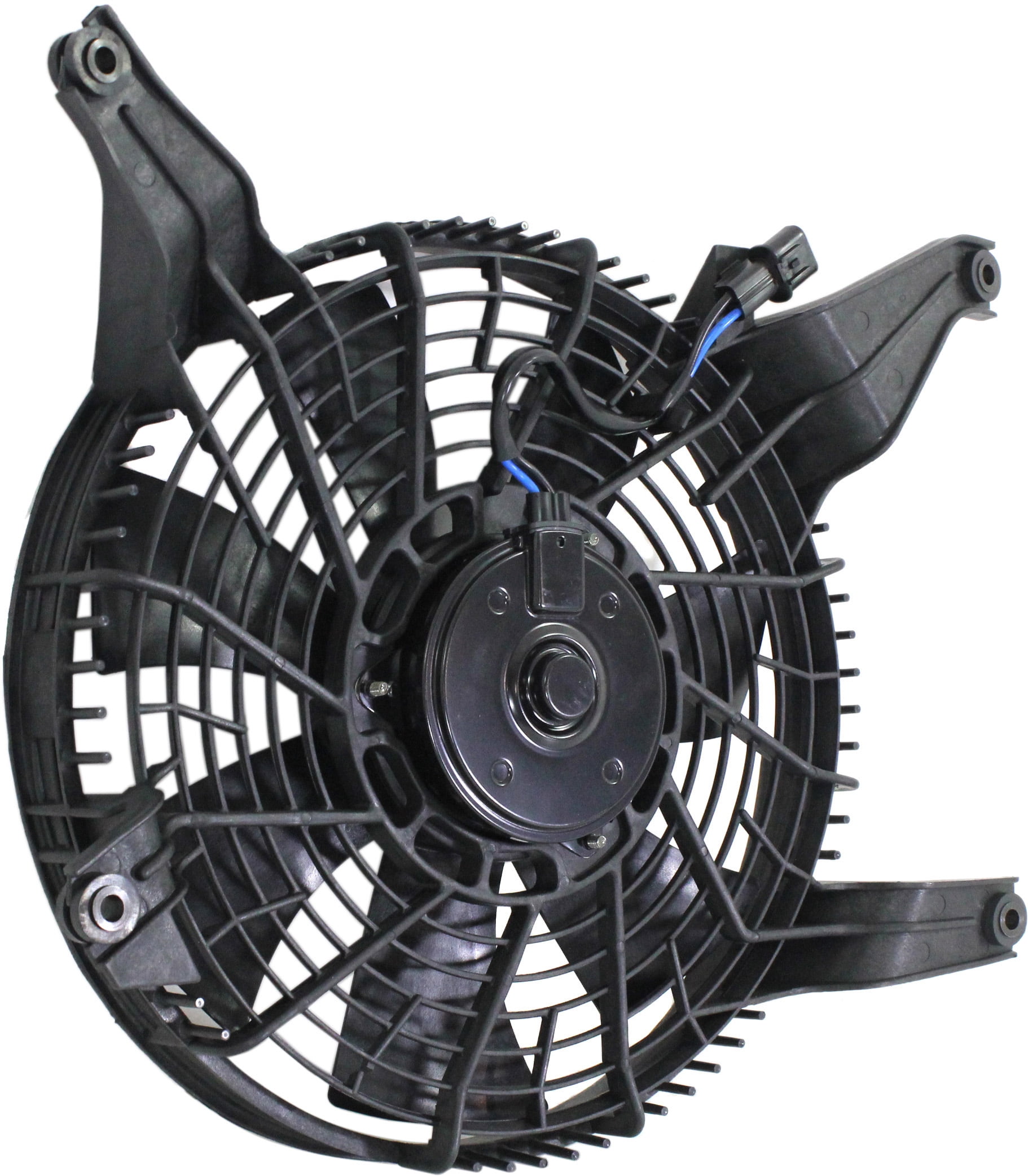 Replacement M190924 Cooling Fan Assembly Compatible with 2001-2003 Mitsubishi Montero A/C Condenser