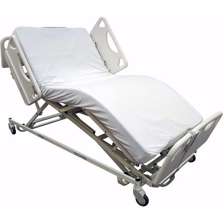 Tuffcare Full Electric Hospital Bed Package with Mattress and Rails (36")