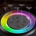 thumbnail image 4 of Bocina JYX, Altavoz Bluetooth Portátil para Fiestas con Sonido Estéreo de 10W y Luz RGB, Negro, 4 of 7