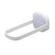 thumbnail image 3 of Percha de ropa BLESIY Estante de almacenamiento Organizador de suspensión montado en la pared Soporte de suspensión plegable Blanco Gris, 3 of 8