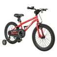 thumbnail image 1 of Costway Vélo pour Enfant de 18 Pouces pour 4 à 8 Ans avec Selle Ajustable et Guidon Antidérapant Rouge, 1 of 10