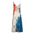 thumbnail image 2 of Robes d'Été pour Femmes, Robes Sans Manches à Bretelles Imprimées, Robes Décontractées d'Été pour Femmes, Robes Décontractées d'Été pour Femmes, 2 of 5