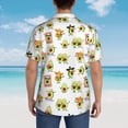thumbnail image 5 of Salouo Kawaii Mexican Avocado for Hawaiian Shirt for Men,Summer Beach Casual Short Sleeve Button Down Shirts Men's Regular-Fit Short-Sleeve Print Shirt -3X-Large, 5 of 6