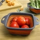 thumbnail image 5 of Colador Plegable Cesta De Colador Organizador De Lavado De Frutas Con Mango Escurridor De Verduras Utensilios De Cocina Vogacara HA022539-00, 5 of 7