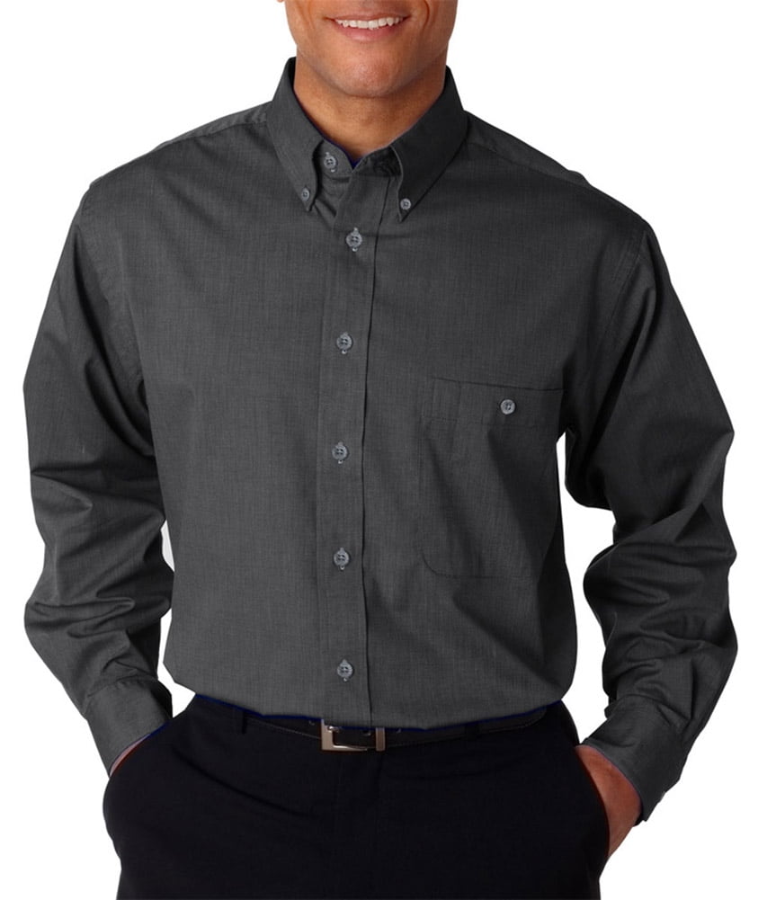 UltraClub 8340 Men's Wrinkle-Free Dress 