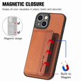 thumbnail image 5 of Case For FOXDOCK iPhone 14 Stand Function RFID Blocking Magnetic Card Holder Complete Camera Safety, 5 of 5