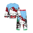 thumbnail image 2 of Sigee Sanrio Ae for Women's Pajama Sets Long-Sleeved Pjs Sets for Women 2 piece Sleepwear Large, 2 of 6