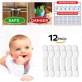 thumbnail image 4 of Eco-Baby Safety Cabinet Proofing for Babies - 3M Adhesive Baby Proofing Straps, (12 Pack), 4 of 9