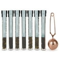 thumbnail image 3 of Thoughtfully Gourmet Tea Box Gift Set, Loose Leaf Tea Therapy Sampler Variety Pack, 7 Flavors, 3 of 9