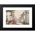 thumbnail image 2 of Nicolas Schencker 18x13 Black Modern Framed Museum Art Print Titled - The Hide-And-Seek, 2 of 5