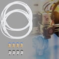 thumbnail image 4 of 2 Tubo PTFE PTEE 4 Conector Rápido PC4 M6 + 4 Conector Neumático Recto PC4 M10 NikouMX, 4 of 8