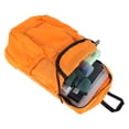 thumbnail image 2 of Unique Bargains 1 Set Packable Backpack Durable Hiking Backpack Orange, 2 of 5