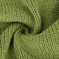 thumbnail image 6 of QUYUON Winter Sweaters for Women Clearance Women's Turtleneck Oversized Sweaters Fall Long Sleeve Tunic Pullover Sweater Knit Tops Casual Loose Winter Warm Thick Sweater Jumper Shirts Green L, 6 of 6