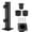 B, variant on SDFGTstore Rust Resistant Steel Umbrella Bracket Stand Mount Clamp with Strong Construction Universal for Patios Picnics Table Dock