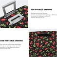 thumbnail image 4 of Sweet Red Cherry Luggage Cover Washable Elasticated Luggage Covers For Suitcase Tsa Approved Stylish Dust And Scratch Resistant Luggage Case Protector For Kids And Adults, 4 of 6