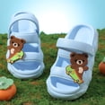 thumbnail image 4 of XDZJLR Boy Girl Toddler Clogs Unisex Water Shoes Breathable Beach Pool Outdoor Play With Non- Sole Clogs For Kids, 4 of 7