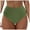 AG, variant on Zhden High Waisted Bikini Bottoms Swimsuit Bottoms for Women Tummy Control Ruched Bathing Suit Swim Bottom（Blue,M）