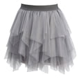 thumbnail image 5 of Fewfanhot Womens Skirt Midi Long Fairy Skirt Tutu A-Line Mesh Layered High Elastic Waist Halloween Skirts, 5 of 6