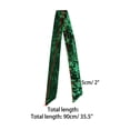 thumbnail image 2 of INSPIRE CHIC Women's Vintage Velvet Skinny Scarf Neckerchief Hairband Waistband Dark Green S, 2 of 6