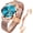 blue, variant on OLEVS Watches for Women Fashion Dress Elegant Luxury Womens Watches Japanese Analog Quartz Diamond Waterproof Luminous Ladies Watches Bracelet Gifts Set Reloj para Mujer
