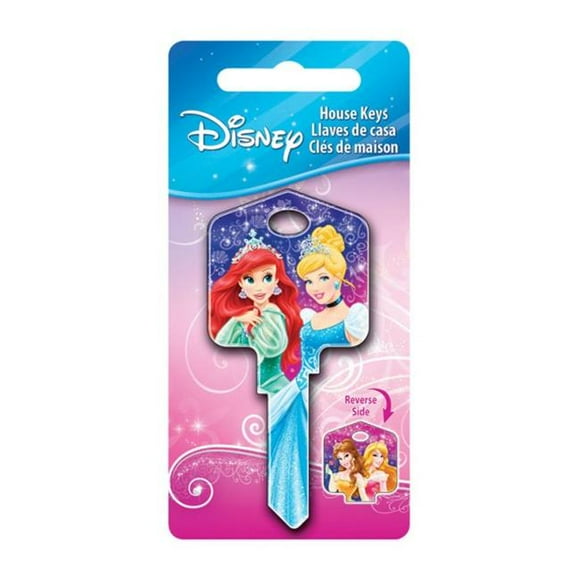 Howard Keys 87635 Disney Princesses True Royalty House Key - KW1 - pack of 5