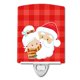 thumbnail image 1 of "Treasures Christmas Santa and Mrs Claus Ceramic Night Light, Red, 6x4" Caroline's Treasures BB9020CNL, 1 of 1