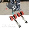thumbnail image 4 of Walker Wheel Feet, Standard Size Walker Wheel Leg  For Replacement, 4 of 8