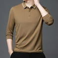 thumbnail image 6 of Mlzmgr Shirts for Men 1/4 Button Long Sleeve Golf Shirts Fitness Business Casual Work Shirts, 6 of 7