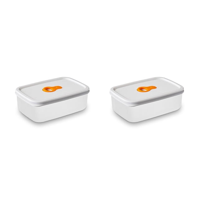 Billuyoard Organizador de nevera, contenedores de plástico con tapa para nevera, congelador, armario de cocina, despensa, soporte de Type5 NO5