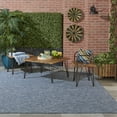 Nourison Positano Indoor/Outdoor Navy Blue 8' x 10' Area Rug, (8x10