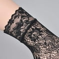 thumbnail image 6 of 6 Pairs Lace Fishnet Ankle Socks Dress Socks for Women, 6 of 7