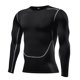 thumbnail image 1 of Camiseta de compresión para correr para hombre, camiseta deportiva de manga larga ajustada para Fitness, camisetas para correr, ropa deportiva para gimnasio, ropa deportiva de secado rápido Rashgard Tan Jianjun unisex, 1 of 2