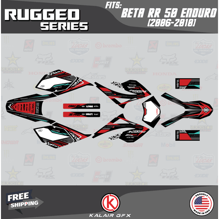 Kalair GFX Graphics Kit for Beta RR50 (2006-2010) Rugged Series Kalair GFX Graphics Kit for Beta RR50 (2006-2010) Rugged Series