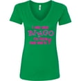 thumbnail image 3 of Inktastic I Only Play Bingo on Days That End in Y Women's V-Neck T-Shirt, 3 of 5