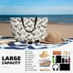 thumbnail image 5 of Easygdp Chickens Bolsa de Viaje de Playa de Gran Capacidad, Bolsa Tote Perfecta para la Playa, Escapadas de Fin de Semana y Viajes, 5 of 7