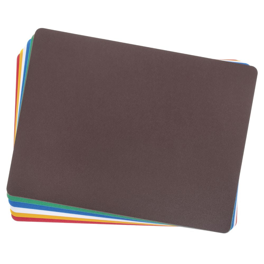 TableCraft ColorCoded Plastic Flexible Cutting Board Set 20"L x 15"W