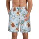 thumbnail image 1 of Fotbe Sea Turtle Trajes de Baño Estampados para Hombre, Shorts de Verano de Secado Rápido, Ropa de Playa, Bañadores-Small, 1 of 6