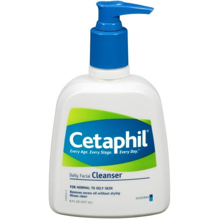 Triple Care Cleanser - Cetaphil Daily Facial Cleanser for Normal to Oily Skin, 8 Oz