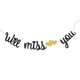 thumbnail image 2 of Glitter Banner Heart And Letter Printing Bunting Party Decoration For Bachelor Party And Perfect For Photo Accessory 1 Set, 2 of 4