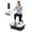 Black, variant on Vibration Plate Exercise Machine, 400 LBS Capacity Vibration Plate for Lymphatic Drainage, Max Space for Whole-Body Workout & Relaxation at Home