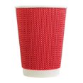 thumbnail image 1 of Vasos Desechables para Café Texturas Rojo 20 Pzas 355mL C/U Home Brew Textura, 1 of 2