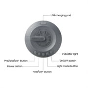 Bluescape Floating Bluetooth Speaker with IPX7 Waterproof, LED Lights