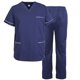 thumbnail image 1 of Traje de enfermería uniforme de enfermera dentista transpirable médicos salón camisa pantalones ropa conjunto hombres manga corta S, 1 of 8