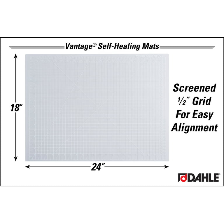 Dahle 36 x 48 Vantage Black Self-Healing Cutting Mat - 10674