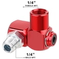 thumbnail image 3 of 12.5Mm 360 Swivel Air Hose Connector Adapter Pneumatic Part Universal Adapter, 3 of 9