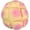 A002- B, variant on Squeeze Stress Toys, Slow Rising Squeeze, Squeeze Toys, Shaped Squeeze Toys, 6X6 in Jumbo Gradient Marshmallow Shape for Soft Repeated Squeeze Use