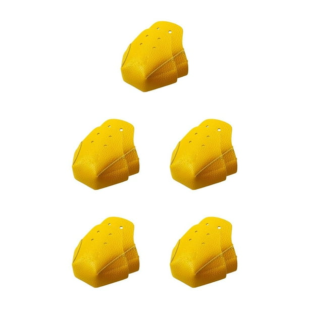 Greeniant 1 par de protección consistente de cuero PU, protectores universales para dedos de patines, suministros de patinaje, artículos Numero 5 5piezas