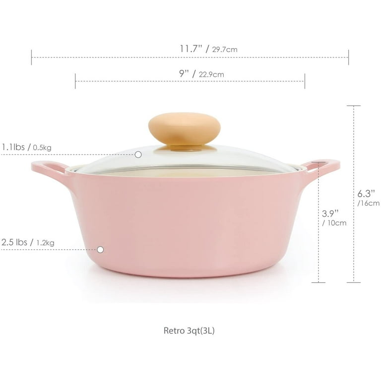 Neoflam 2.5-qt Stockpot with Lid