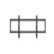 QualGear Heavy Duty Fixed TV Wall Mount For 60"-100" Flat Panel and Curved TVs, Black (QG-TM-090-BLK)